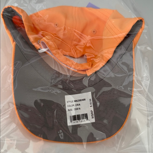 🆕Peter Millar Crown Seal Performance Hat Orange🆕 - Picture 7 of 8